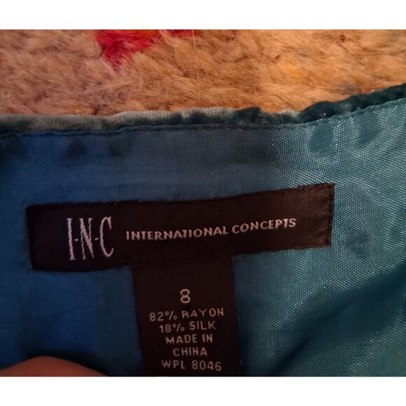 INC International Concepts velvet top - Picture 6 of 6